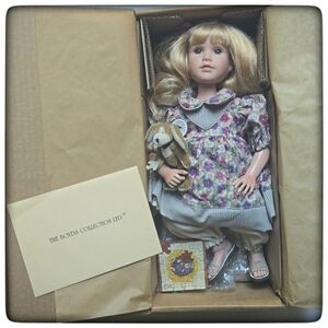 Vintage Boyds Collection Doll Lynne 14" Porcelain #4821V